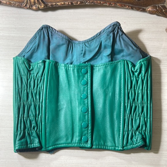 NET WORKS Poison Ivy Style Bustier Medium - Picture 6 of 7